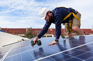 Solar Panel Installation Near Thurston