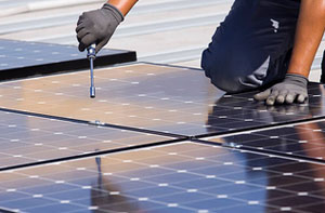 Solar Panel Installation Near Dumfries